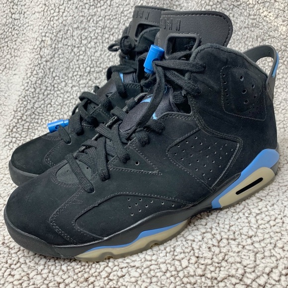 Jordan Other - Air Jordan 6 Retro 'UNC' University Blue Tongue + Accents Men's Sneakers Size 10